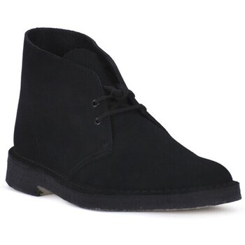 Sapatos Homem Botas baixas Clarks Desert Boot Preto