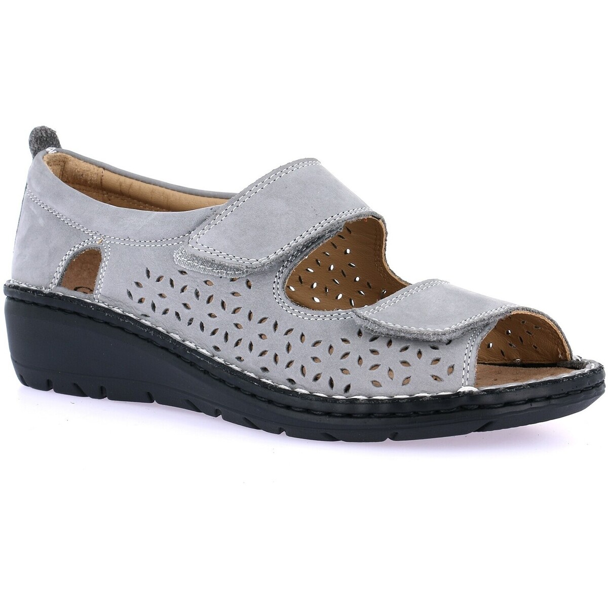 Sapatos Mulher Sandálias Grunland GRU-CCC-SC4881-GRI Cinza