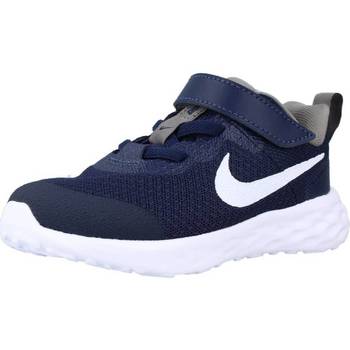 Sapatos Rapaz Sapatilhas Nike REVOLUTION 6 BABY/TODDL Azul