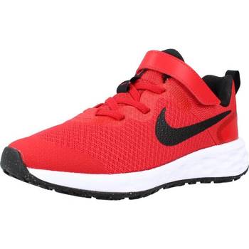 Sapatos Rapaz Sapatilhas Nike dark REVOLUTION 6 Vermelho