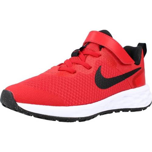 Sapatos Rapaz Sapatilhas Flyknit Nike REVOLUTION 6 Vermelho