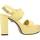 Sapatos Mulher Sandálias Pon´s Quintana 9998 001 Amarelo