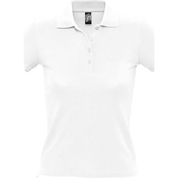 Textil Mulher Young Poets Soci Sols PEOPLE - POLO MUJER Branco