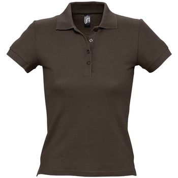 Textil Mulher Musse & Cloud Sols PEOPLE - POLO MUJER Castanho