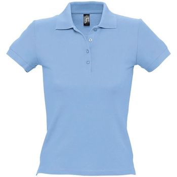 Textil Mulher Lauren Ralph Lau Sols PEOPLE - POLO MUJER Azul