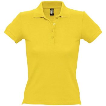Textil Mulher Musse & Cloud Sols PEOPLE - POLO MUJER Amarelo