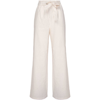 Textil Mulher Calças Pepe jeans LOURDES-WHITE Branco