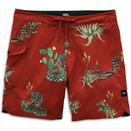 Textil Homem Fatos e shorts de banho que Vans Mixed boardshort ii Vermelho