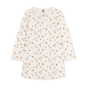 Textil Rapariga Pijamas / Camisas de dormir Petit Bateau CHICHOU Branco