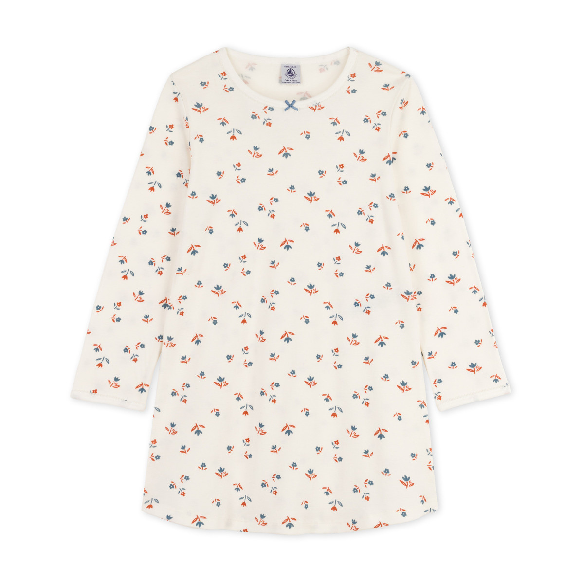 Textil Rapariga Pijamas / Camisas de dormir Petit Bateau CHICHOU Branco