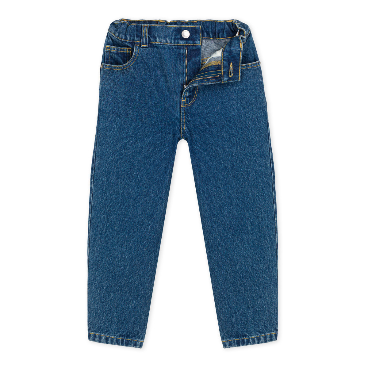 Textil Rapaz Calças Kleid Jeans Petit Bateau CARLO Azul