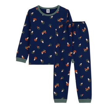 Textil Rapaz Pijamas / Camisas de dormir Petit Bateau CINGUO Marinho
