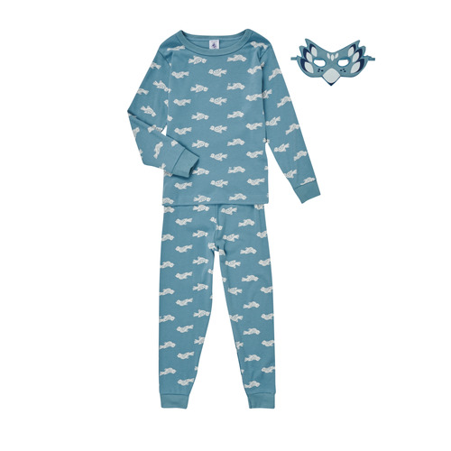 Textil Rapariga Pijamas / Camisas de dormir Petit Bateau CHOUCROUTE Azul