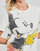 Textil Mulher T-Shirt mangas curtas Desigual PLSD TO MEET U MICKEY Branco