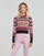 Textil Mulher camisolas Desigual ASPEN Rosa / Multicolor