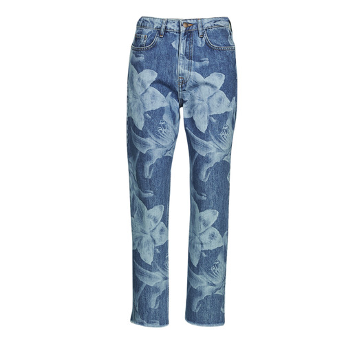 Textil Mulher Calças Selfridge Jeans Desigual ANTONIA Azul