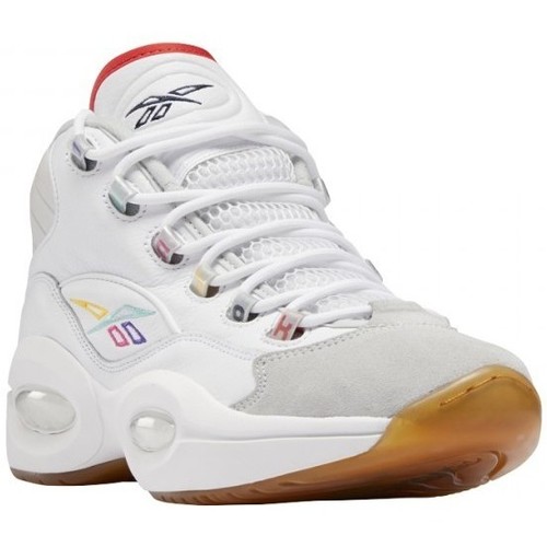 Sapatos Sapatilhas de basquetebol Reebok Sport Question Mid Branco