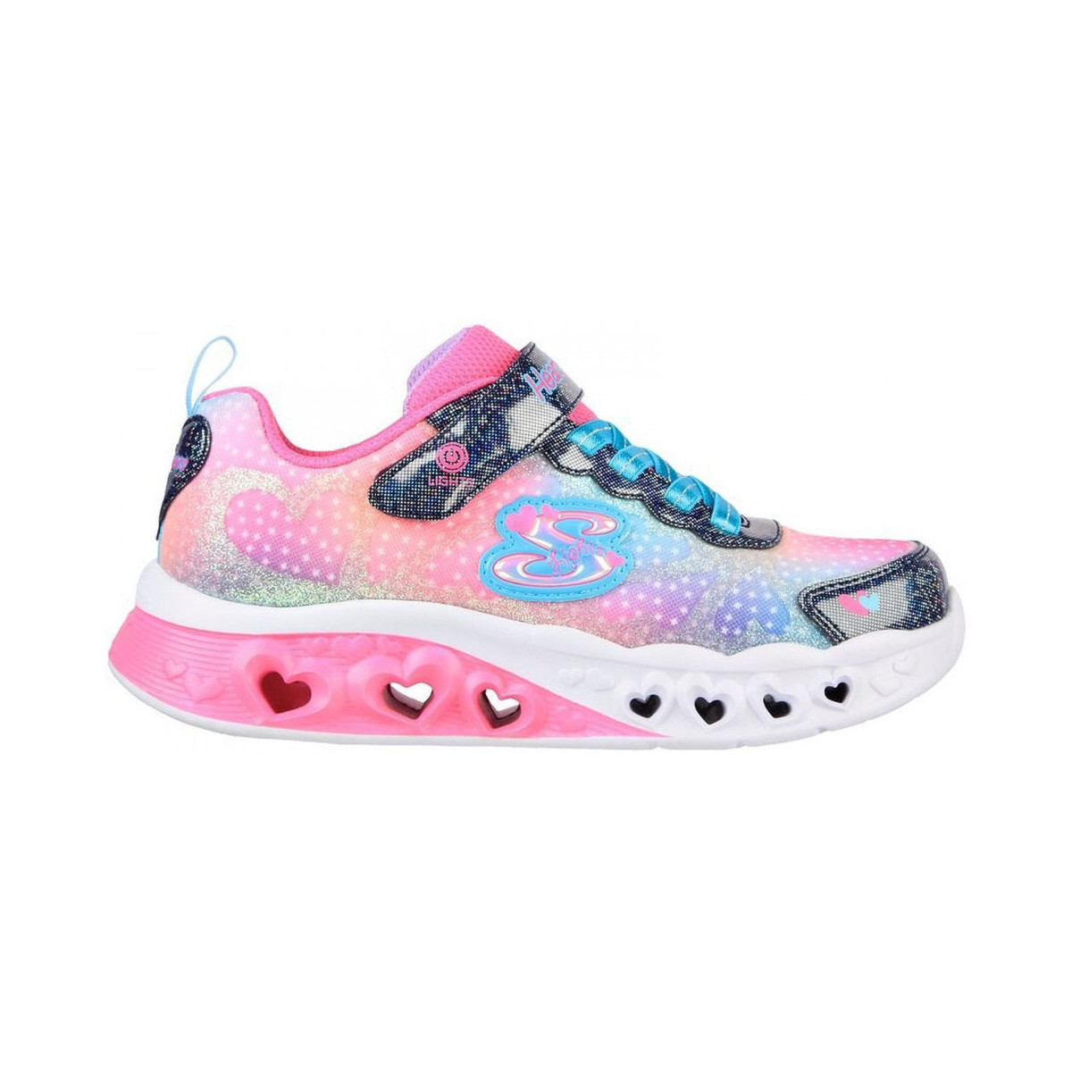 Sapatos Criança Sapatilhas Skechers Flutter heart lights-simply l Multicolor