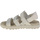 Sapatos Mulher Diesel side logo-print detail sneakers Bianco Elle Strappy Sandal Bege