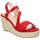 Sapatos Mulher Sandálias Azarey 494F081/197 Vermelho