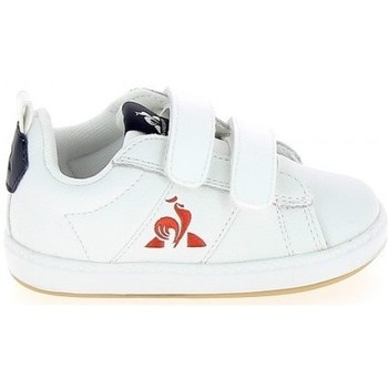 Sapatos Rapaz Sapatilhas Le Coq Sportif Courtclassic BB Blanc Branco