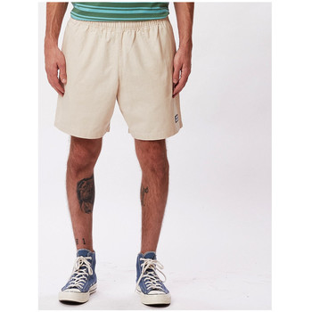 Textil Homem Shorts / Bermudas Obey Easy relaxed twill short Bege