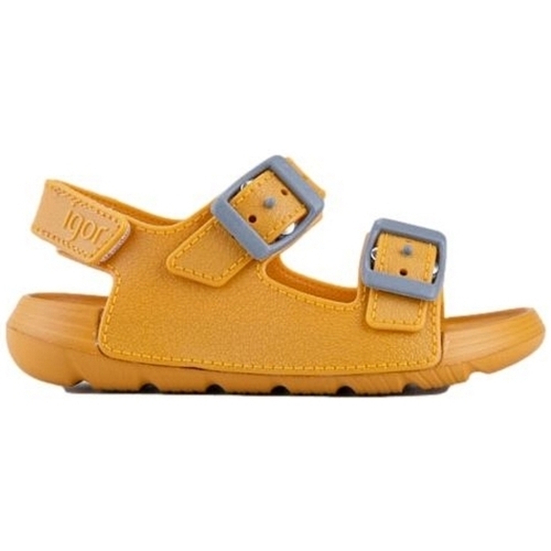 Sapatos Criança Sandálias IGOR Adicione no mínimo 1 letra maiúsculas A-Z e 1 minúsculas a-z - Caramel Castanho