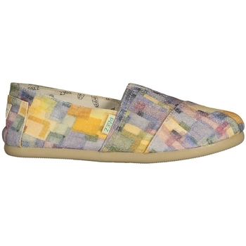 Sapatos Mulher Alpargatas Paez Alpercatas Gum Classic W - Print Watercolor Squares Multicolor
