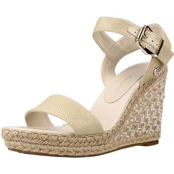 Tommy Hilfiger SHINY TOUCHES HIGH WEDGE Bege