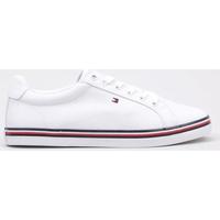 Sapatos Mulher Sapatilhas Tommy Hilfiger ESSENTIAL  TH SNEAKER Bege