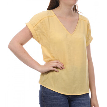 Textil Mulher T-shirts e Pólos JDY  Amarelo