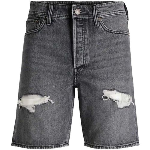 Textil Homem Shorts / Bermudas Jean Ivy coupe skinny à ourlet aspect brut 12202288 CHRIS-GREY DENIM Cinza