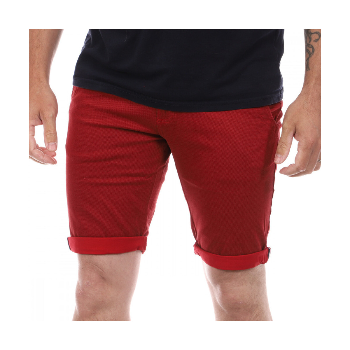Textil Homem Shorts / Bermudas La Maison Blaggio  Vermelho
