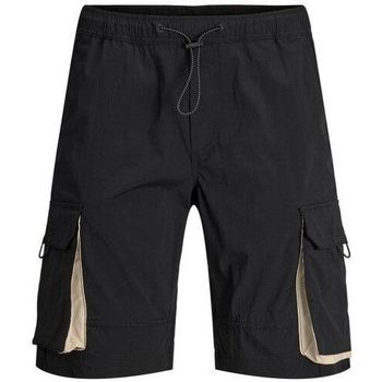 Textil Homem Shorts / Bermudas Jack & Jones 12205473 CARGO-BLACK Preto