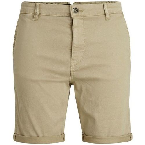 Textil Homem Shorts / Bermudas Jack & Jones 12188326 FRED-WHITE PEPPER Bege