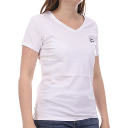 Textil Mulher T-shirts e Pólos Lee Cooper  Branco
