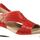Sapatos Mulher Sandálias Fluchos SANDÁLIA  TIBET F1481 Vermelho