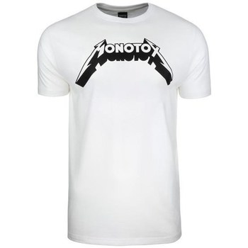 Textil Homem T-Shirt mangas curtas Monotox Metal Branco