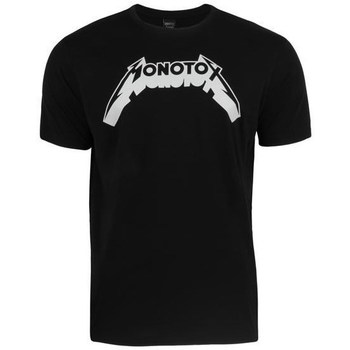 Textil Homem T-Shirt mangas curtas Monotox Metal Preto