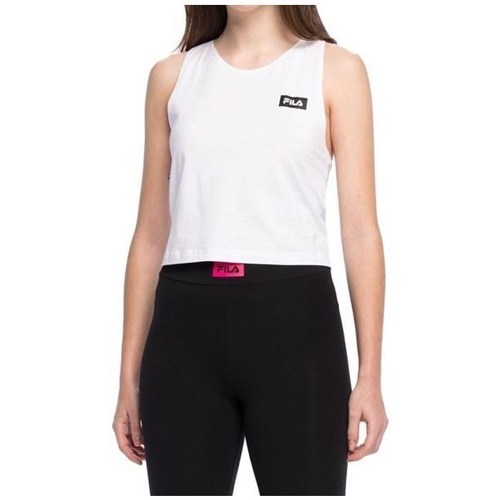 Textil Mulher Versace Jeans Couture Fila Basin Cropped Branco