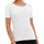 Textil Mulher T-shirt Kappa Ticat branco  Branco