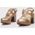 Sapatos Mulher Sandálias Wonders L-1013 Castanho