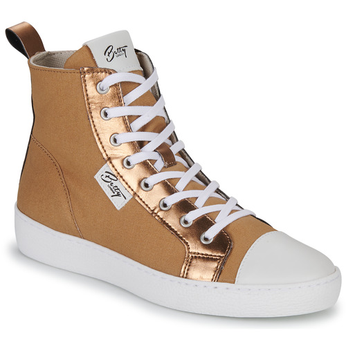 Sapatos Mulher the shoe-and-sock hybrid has become a staple piece for fashion enthusiasts all over the world Betty London ETOILE Camel / Branco