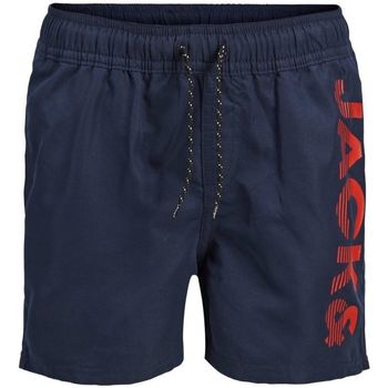Textil Rapaz Fatos e shorts de banho Jack & Jones 12206200 CRETE-NAVY Azul
