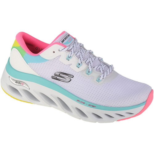 Sapatos Mulher Sapatilhas Skechers Arch Fit Glide-Step - Highlighter Branco