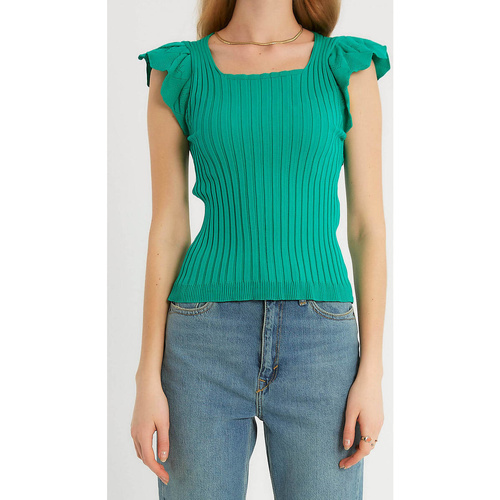 Textil Mulher Tops / Blusas Robin-Collection 133046231 Verde