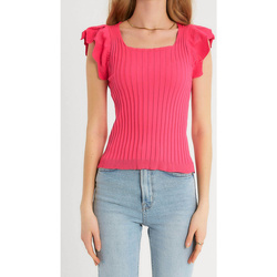 Textil Mulher Tops / Blusas Robin-Collection 133046374 Rosa