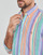 Textil Homem Camisas mangas comprida zwarte polo van tommy hilfigger CUBDPPCS-LONG SLEEVE-SPORT SHIRT Multicolor / Laranja / Verde