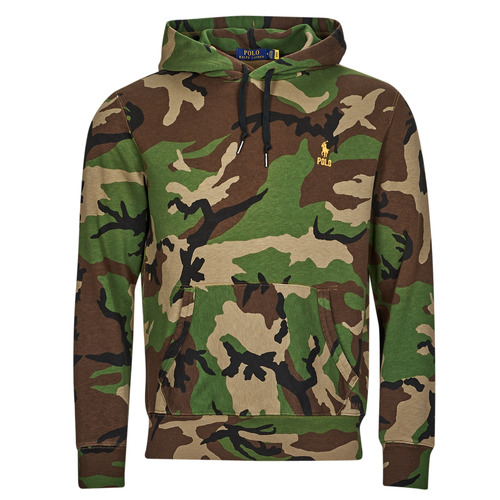 Textil Homem Sweats Sweatshirt Zippe En Moleton LSPOHOODM2-LONG SLEEVE-SWEATSHIRT Cáqui / Camuflagem