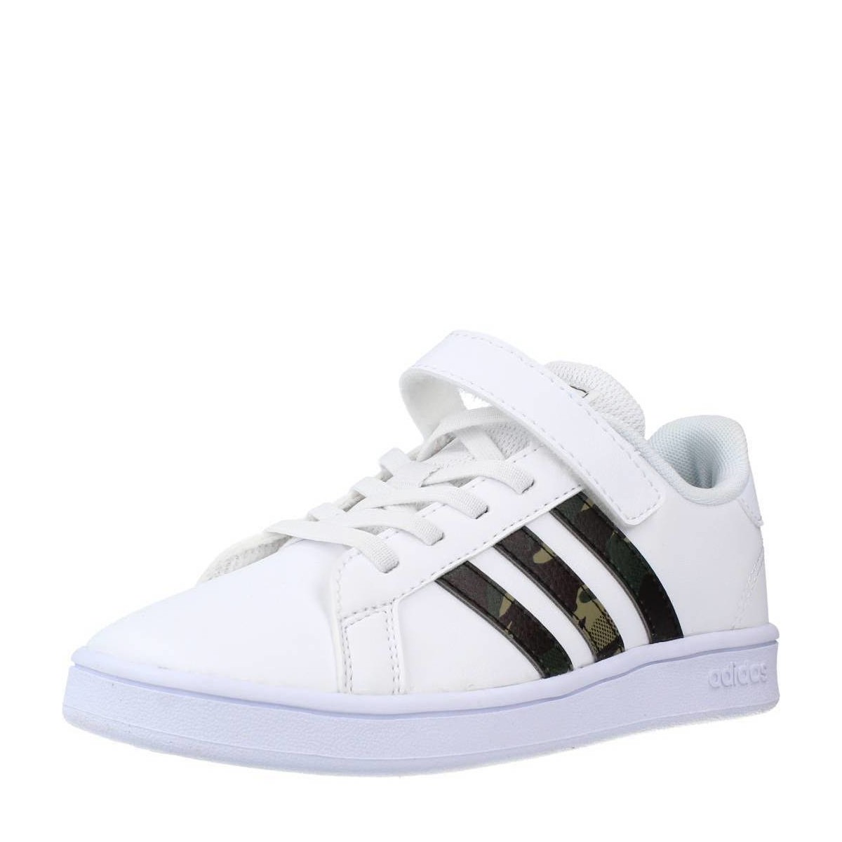 Sapatos Rapaz Sapatilhas adidas Originals GRAND COURT EL C Branco